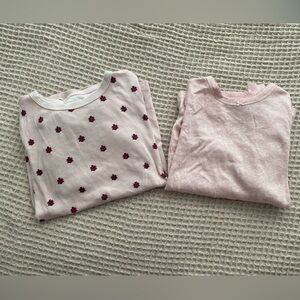 Crewcuts Pink and Red Ladybug Pajamas